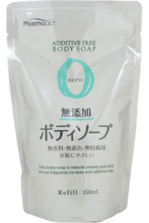 KUMANO COSME Pharmaact Additive Free Body Soap Refill - 450ML