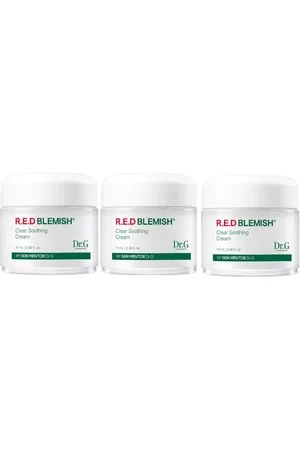 Dr.G R.E.D Blemish Clear Soothing Cream - 70ML - 70ml - White (3ea) Set