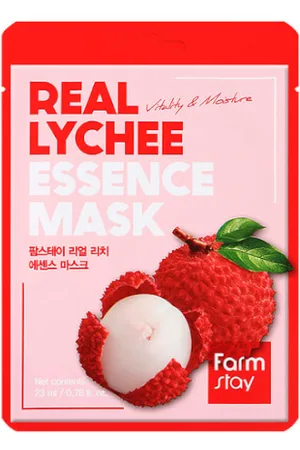 Farm Stay Real Essence Mask Lychee - 23ml*1pezzi