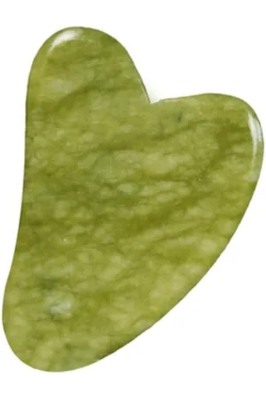 MissLady Scraping Board Gua Sha Massage Tool (Heart-shaped) - 1pc - Grass Green
