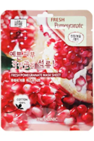 3W Clinic Fresh Pomegranate Mask Sheet - 1pezzo
