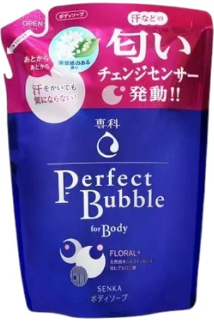 Shiseido Senka Perfect Bubble For Body Floral Refill - 350ml