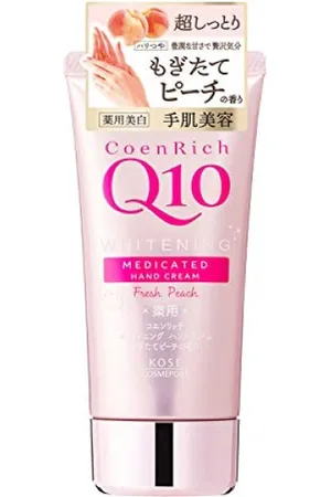 Kose [Saldi] - Coenrich Q10 Medicated Hand Cream - Fresh Peach - 80g