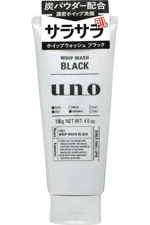 Shiseido Uno Whip Wash Black - 130g