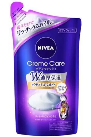 NIVEA Japan Cream Care Body Wash Paris Rich Parfum Refill - 360ml