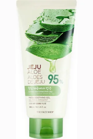 The Face Shop [Saldi] - Jeju Aloe Fresh Soothing Gel (Tube) - 300ml