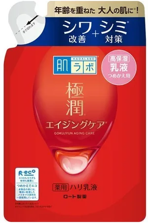 Rohto Mentholatum Hada Labo - Gokujyun Alpha Emulsion Refill - 140ml - 2021 Version