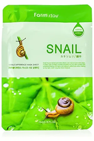 Farm Stay Visible Difference Mask Sheet - Snail - 1pezzo