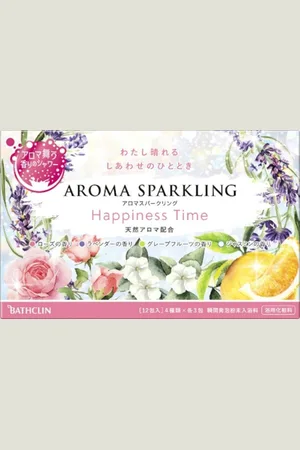 BATHCLIN Aroma Sparkling Happiness Time Bath Salt - 30g X 12