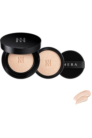 HERA Black Cushion Foundation SPF34 PA++ - 15g x 2 - 21C1 Rose Vanilla