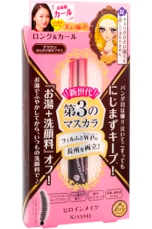 ISEHAN [Saldi] - Kiss Me Heroine Make Long & Curl Mascara Advanced Film - 02 Brown