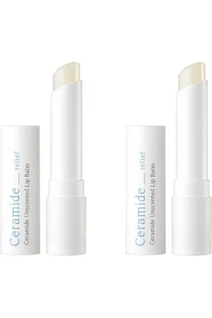 ILLIYOON Ceramide Relief Unscented Lip Balm Set - 3.2g*2pezzo