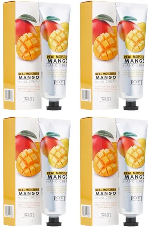 Jigott Real Moisture Hand Cream - Mango - 100ml (4ea) Set