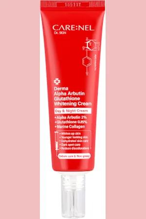 CARE:NEL Derma Alpha Arbutin Glutathione Whitening Cream - 45ml