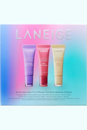 LANEIGE On-the-Glow Lip Balm Trio - 1 Set (3 articoli)