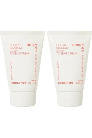 Innisfree Cherry Blossom Glow Tone-up Cream - 50ml (2ea) Set