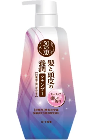 Rohto Mentholatum 50 Megumi Stress Relief Shampoo - 400ml