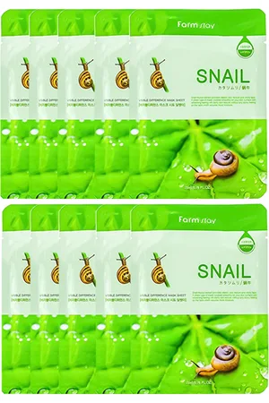 Farm Stay Visible Difference Mask Sheet - Snail - 10pezzo