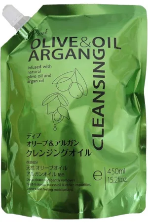 KUMANO COSME Deve Olive & Argan Cleansing Oil Refill - 450ml