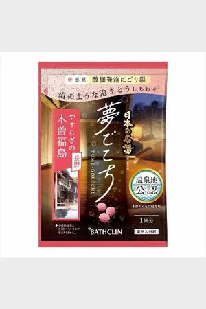BATHCLIN Yume Gokochi Bath Salt - 40g - Kiso Fukushima