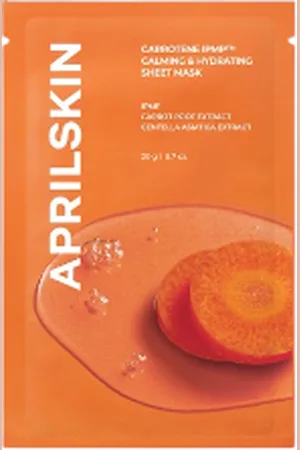 APRILSKIN Carrotene IPMP Calming & Hydrating Sheet Mask - 20g