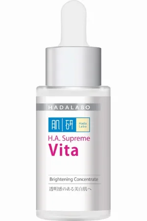 Rohto Mentholatum Hada Labo H.A. Supreme Vita Brightening Concentrate Serum (For Deep Hydration & Whitening) - 30ml