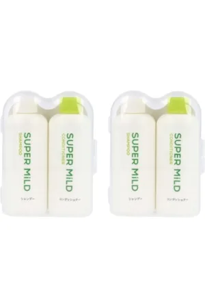 Shiseido Super Mild Shampoo & Conditioner Mini Size Set - 50ml X 2 (2ea) Set
