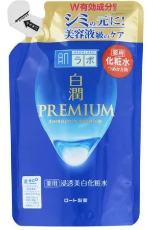 Rohto Mentholatum Hada Labo Shirojyun Premium Whitening Lotion Refill - 170ml - Moist