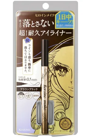 ISEHAN Kiss Me Heroine Make Prime Liquid Eyeliner Rich Keep - 0.4ml - 02 Dark Brown