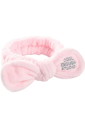 MsBlossom Face Wash Cute Ribbon Headband - 1pezzo - Pink