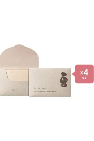 Innisfree Jeju Volcanic Oil Control Paper - 50pcs (4ea) Set