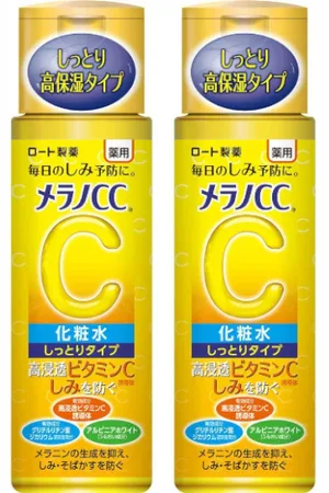 Rohto Mentholatum Melano CC Brightening Lotion (Japan Version) - Rich - 170ml (2ea) Set