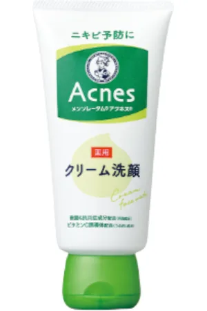 Rohto Mentholatum Acnes Creamy Face Wash - 130g