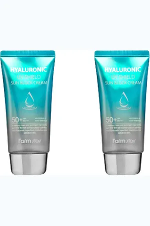 Farm Stay Hyaluronic UV Shield Sun Block Cream - 70g (2ea) Set