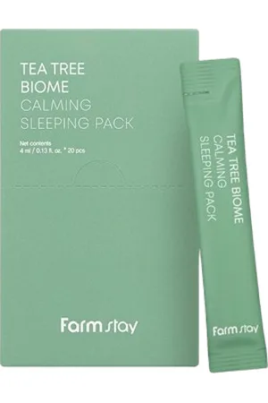 Farm Stay Tea Tree Biome Calming Sleeping Pack - 4ml*20pezzi