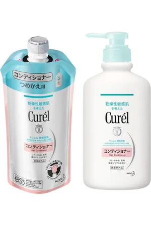 Kao Curel Intensive Moisture Care Hair Conditioner & Refill Set