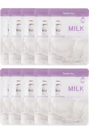 Farm Stay Visible Difference Mask Sheet - Milk - 10pezzo