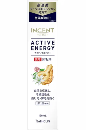 BATHCLIN Incent Active Energy Hair Growth - 120ml