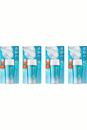 Kao Biore UV Aqua Rich Water Gel SPF50+ PA++++ - 70ml (4ea) Set