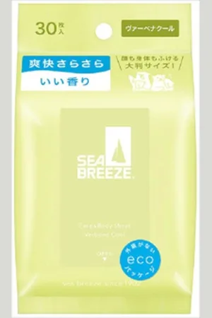 Shiseido Sea Breeze Face & Body Ice Sheet - 30 fogli - Verbena Cool