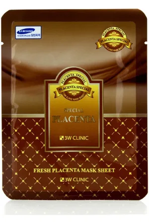 3W Clinic Fresh Placenta Mask Sheet - 1pezzo
