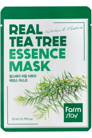 Farm Stay Real Essence Mask Tea Tree - 1pezzo