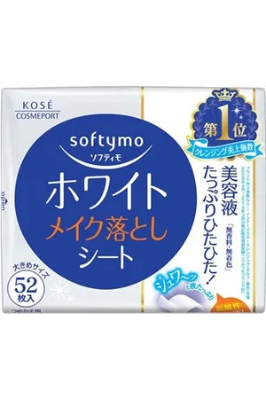 Kose Softymo Makeup Removal Sheet Refill - 52pcs - White