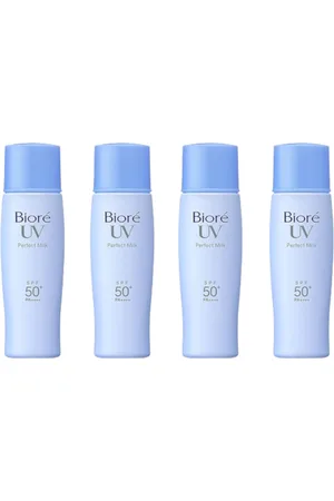 Kao Biore UV Sunscreen Perfect Milk SPF50+ PA++++ - 40ml - 4pcs