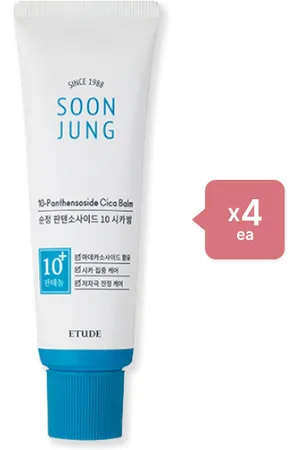 étude [DEAL] - Soon Jung 10-Panthensoside Cica Balm - 50ml (4ea) Set