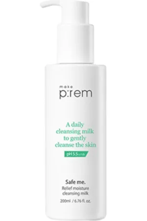 Make P:rem Safe Me. Relief Moisture Cleansing Milk - 200ml - White