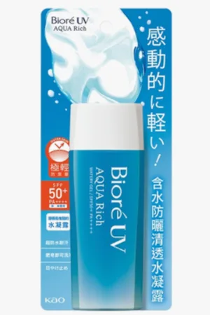 Kao Biore UV Aqua Rich Watery Gel SPF50+ PA++++ (Taiwan Version) - 90ml