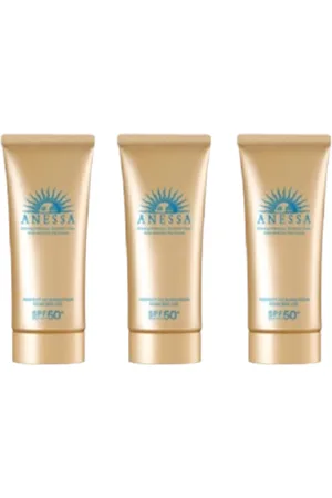 Shiseido Anessa Perfect UV Sunscreen Skincare Gel N SPF50+ PA++++ (2022 Version) - 90g (3ea) Set