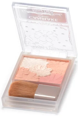CANMAKE Glow Fleur Cheeks Blend Type - 6.3g - B01 Cotton Coral