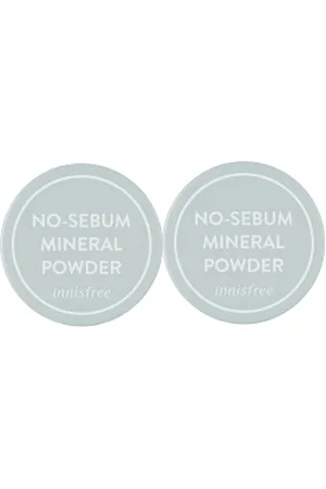 Innisfree No Sebum Mineral Pact (2cad.) Set